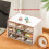 Desktop Storage Drawer ABS+PS+PE16.5x4.3x22.8cm 2