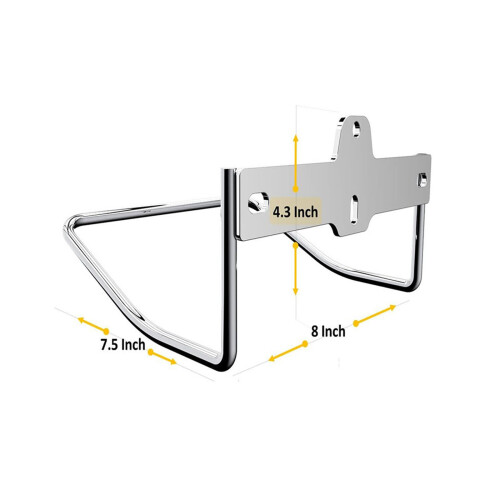 Space Saving Untarnished Ladder Owner Wall Mounted For Garage 2