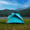 Blue Camping Tent, 2-Person, Lightweight, Waterproof 3