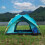 Blue Camping Tent, 2-Person, Lightweight, Waterproof 6