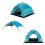 Blue Camping Tent, 2-Person, Lightweight, Waterproof 9