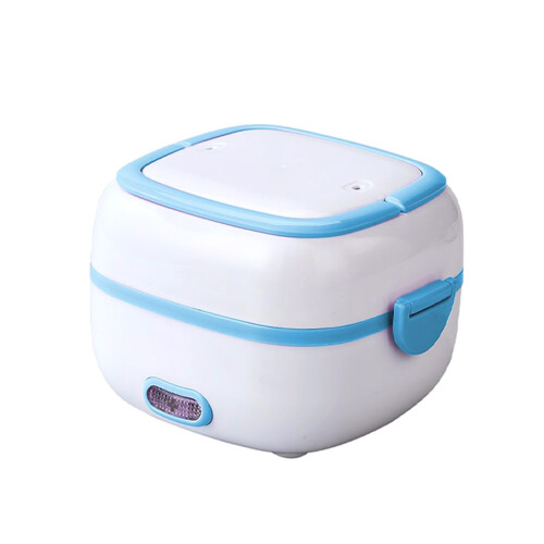 Elektrische lunchbox 1,2 liter, dubbellaags, draagbare verwarming 1