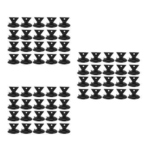 60Pièces Outil Remplacement Ampoule Noir, Ventouse Protection Surface