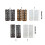 Shoelace Zippered Inserts Decoration-Brown 12hole PU 4