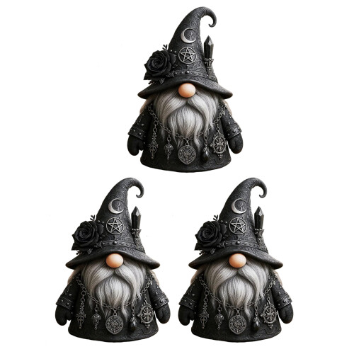 Mini statues de Gnomes en résine, Sculptures-1 pièces 1