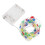 Luci a stringa LED a forma di pentagramma, 5 m, 50 LED, a batteria 4