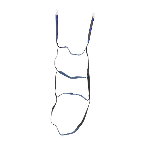 Bootsseilleiter mit Edelstahlhaken, 3-stufig