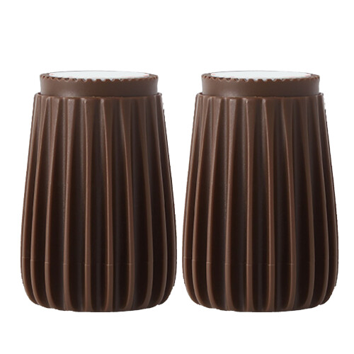 2-Piece ABS Wall Bed Stopper, Rotatable & Silent