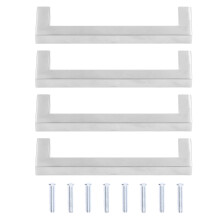 Poignées de meuble en acier inoxydable (lot de 4)