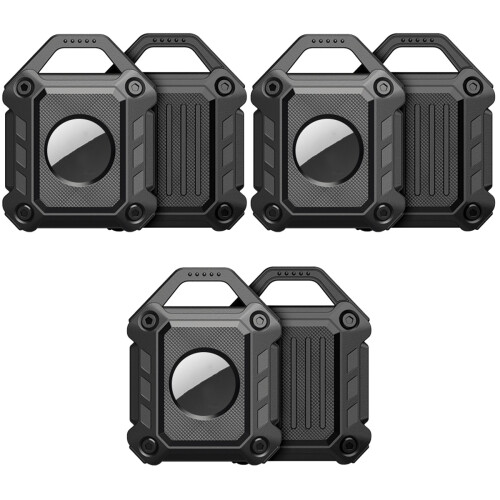 6St Elastische Zwarte Tracker , Geschikt Voor Hondenhalsband 1
