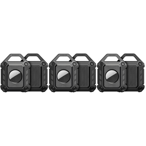 6St Elastische Zwarte Tracker , Geschikt Voor Hondenhalsband 2