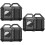 6St Elastische Zwarte Tracker , Geschikt Voor Hondenhalsband 6