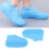 Silicone Waterproof Shoe Covers – Blue, Reusable 5