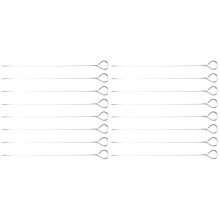 16Pièces Brochettes En Acier Pour Grillades Bbq Viande