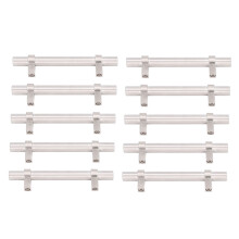 Schrankgriffe Set 10Stk Edelstahl 14mm Rohr, 192mm