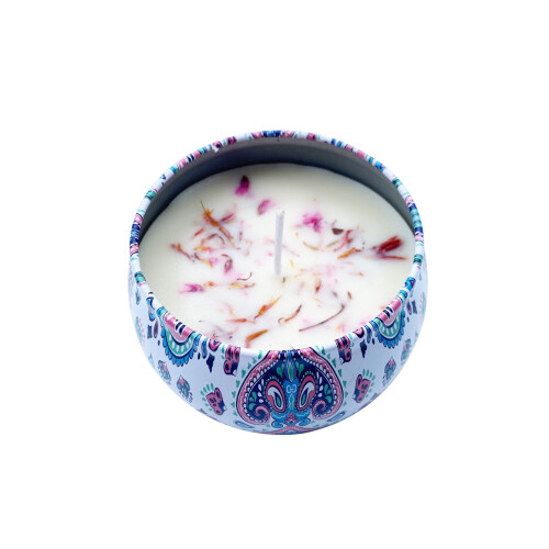 Vela aromática com aroma de chá branco e lichia 2