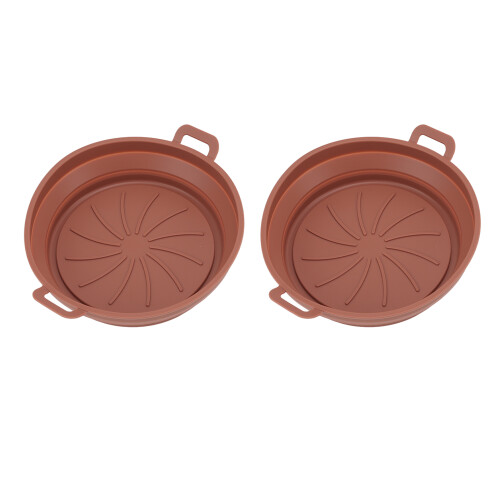 Silicone Fryer Basket with Handle7.5in (2pcs) 1