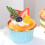 Διακοσμητική βιτρίνα PU για ψεύτικα cupcakes 6.5x7cm 2