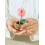 Ghiveci de flori artificiale croșetat manual, 4-5cm x 9-11cm 7