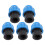5-Piece PE Water Pipe Quick-Connect Coupling Kit 7