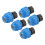 5-Piece PE Water Pipe Quick-Connect Coupling Kit 8
