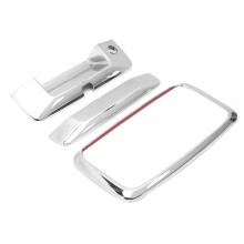 Abdeckset für Heckklappen-Griff Silverado 14-16 Silber