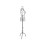 (black) Adjust Female Mannequin Stand Designer Pattern Metal Model Tailor Display UK 1