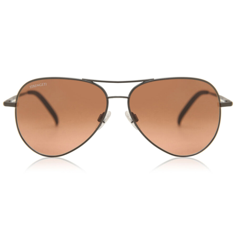 Serengeti Black Carrara 8453 Unisex New Sunglasses
