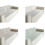 Summer Cooling Rattan Pad Sofa Cushion-70*150cm Light Grey 2