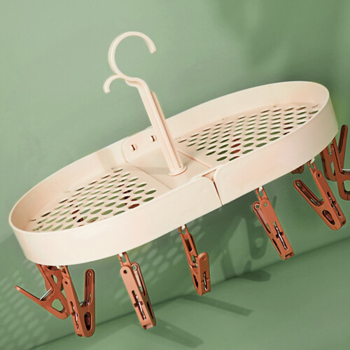 Rotatable Drying Rack PP Foldable360 Dark Blue 1