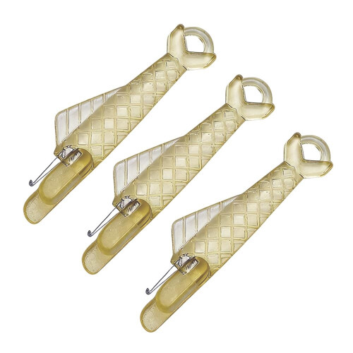 (C3pcs) Auto Needle Threaders For Sewing Machines Ergonomic Self-Threading Tool Plastic Handle Mini Automatic Needle Threader