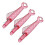 (B3pcs) Auto Needle Threaders For Sewing Machines Ergonomic Self-Threading Tool Plastic Handle Mini Automatic Needle Threader 1