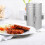 2Pcs Stainless Steel Meat Press Tool Round Burger Mold Kitchen 9