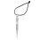 4Pcs Silver DIY Knitting Needles for Bracelet Work and Weaving 8