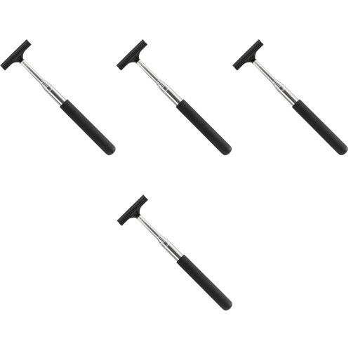 4 Pcs Rear Mirror Squeegee Rear-View Wiper Car Window With Handle 1