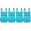 4Pcs Versatile Sky-Blue Outdoor Sports Backpack for Storage 3