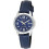 CASIO COLLECTION Mod. LADY DATE, LEATHER - BLUE 1