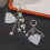 Practical Mini Mirror Key Holder For Keys Wallet Or Purse-A02 7
