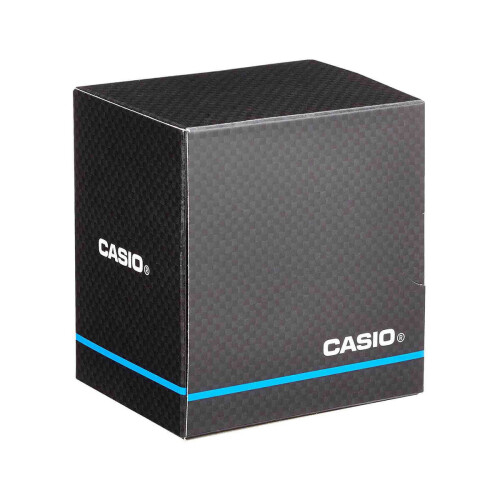 CASIO COLLECTION Mod. TANK, LEATHER - ARGENTEE