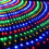 Ζεστό λευκό 96-LED PVC δίχτυ φωτισμού 1,5x1,5μ 6
