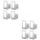 2 Count Wall Mount Pot Lid Organizer Storage Rack Organizers Holder 5