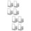 2 Count Wall Mount Pot Lid Organizer Storage Rack Organizers Holder 6