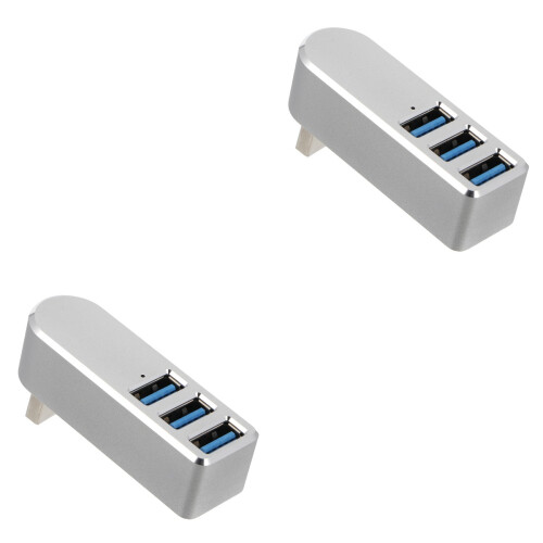 2 USB Hub 3 Port USB Splitter Für Laptop 2