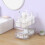 2-Tier Slide-Out Acrylic Drawer Organizer with Movable 4