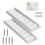 2Set Rustproof Aluminum Alloy Grille with Screws Ventilation 1