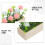Mini Fleurs Miniatures Déco Fenêtres Maison De 4