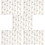5Pcs Newborn Baby Blankets Multi Use Soft Cartoon Pattern Swaddle 7