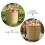 Bamboo Woven Fruit Basket Portable Harvest Backpack for Outdoors 4
