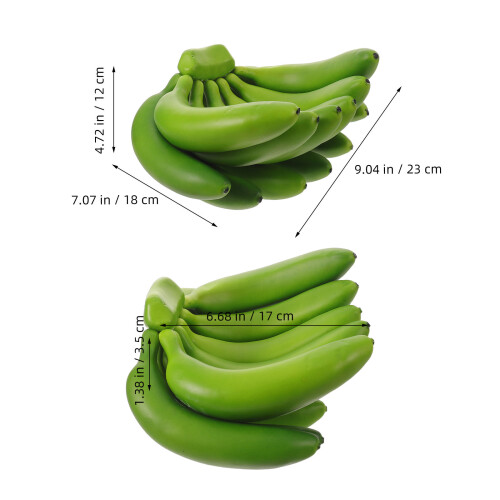 Realistic Fake Bananas Plastic Fruit Model for Educational Use 1