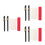 6Sets Versatile Tailor Markers Fabric Pens Washable for DIY Sewing Use 4